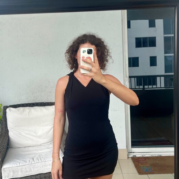 All Saints Black Mini Dress - Picture 6 of 6